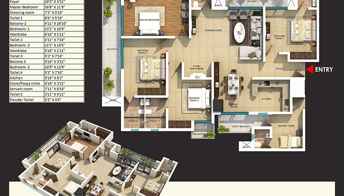 Layout Floor plan
